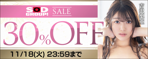 SODグループ30%OFF